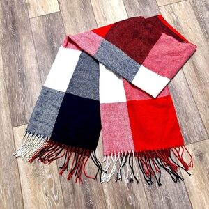 🧣 Unisex Acrylic large scarf  72” X 23”